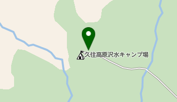 沢水展望所の地図画像