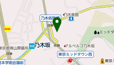 ソニー・ミュージックスタジオの地図画像