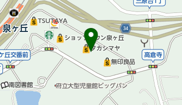 JTB パンジョ店の地図画像