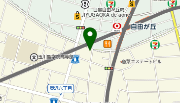 Pizzeria&Trattoria GONZO(ピッツェリアアンドトラットリア) 自由が丘店の地図画像