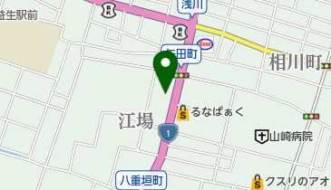 おたからや 江場店の地図画像