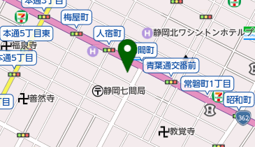 上下水道局庁舎の地図画像
