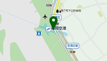 因幡うどん福岡空港店の地図画像
