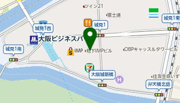 カフェ・ベローチェ 大阪ビジネスパーク店の地図画像