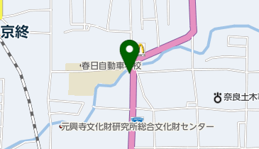 奈良史蹟歴史研究普及会の地図画像