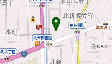 株式会社コーソーの地図画像