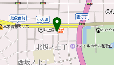 亀井印刷所の地図画像