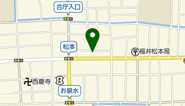 福井ガスサービスの地図画像