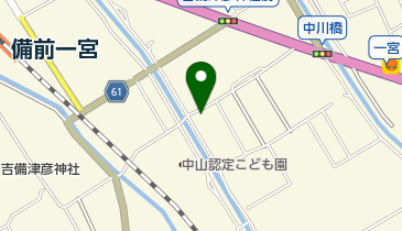 クローバー治療院 岡山一宮分院の地図画像