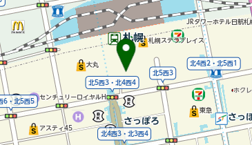 オリエンタルトラフィック 札幌アピア店の地図画像