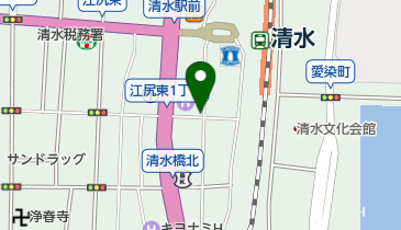 天神屋 清水駅前店の地図画像