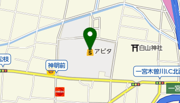 サンリフォーム アピタパワー木曽川店の地図画像