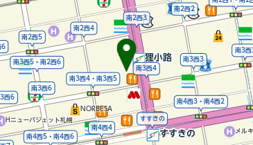MINT(ミント) 札幌店の地図画像