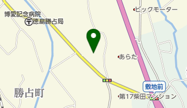 徳島ガラススタジオの地図画像