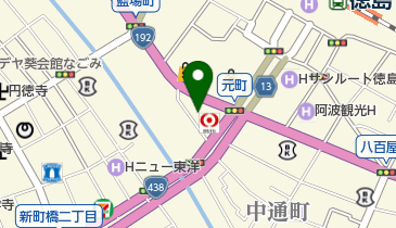 株式会社アートネイチャー 徳島店の地図画像