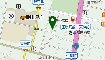 社団法人高松市医師会の地図画像