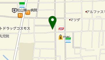 株式会社オーヤラックス 松山営業所の地図画像