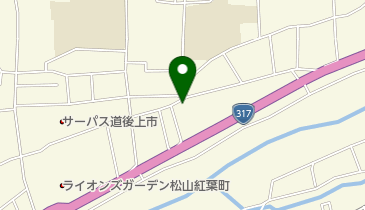 倉橋硝子店の地図画像