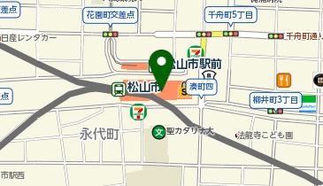 株式会社谷本蒲鉾店 松山いよてつ高島屋店の地図画像