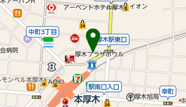 JEWEL CAFE(ジュエル カフェ) 本厚木店の地図画像
