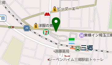 三郷駅前はりきゅう整骨院の地図画像