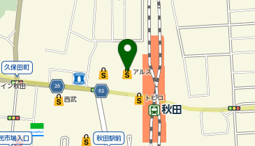 とんかつ新宿さぼてん ALS&Topico店の地図画像