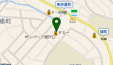 エンジェル ドミー 瀬戸菱野店の地図画像