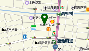 芸西織物株式会社の地図画像