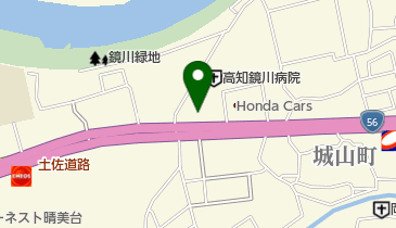 高知医師協同組合事業部の地図画像