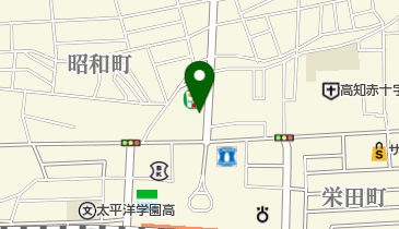 表千家同門会高知県支部の地図画像