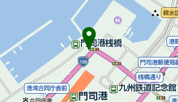 門司ロータリークラブの地図画像