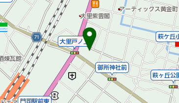 春日仏具店の地図画像