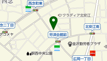 金沢青色申告会の地図画像