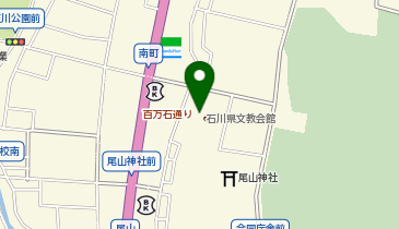 石川県教育文化会議の地図画像