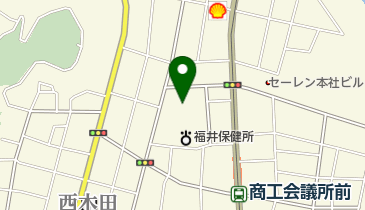 福井青色申告会の地図画像