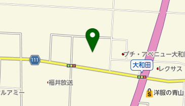 社団法人若越書道会の地図画像