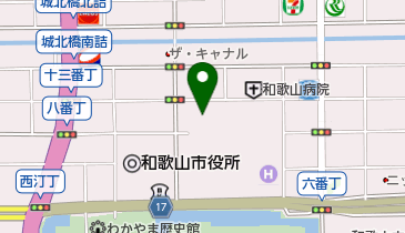 和歌山児童合唱団の地図画像
