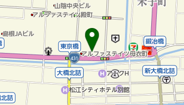 株式会社エネルギア・コミュニケーションズ島根支店の地図画像