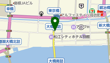 新古美術松尾の地図画像