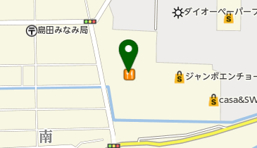 ヒマラヤ アピタ島田店の地図画像