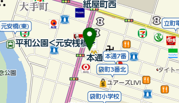 HIS 広島法人営業所の地図画像