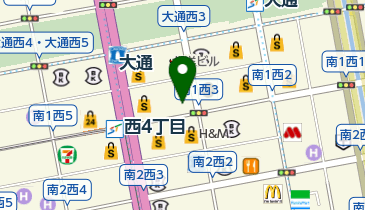 ファンケル 札幌三越店の地図画像