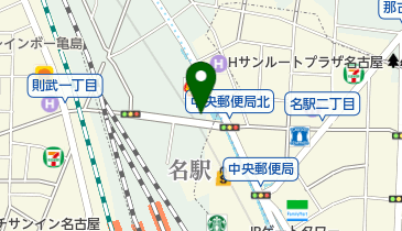 シャンクレール アクロスキューブ名古屋店の地図画像