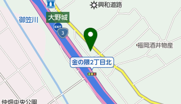 KTM福岡の地図画像