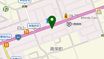 ワンラブ 瀬港線守山店の地図画像