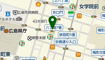 広島東青色申告会の地図画像