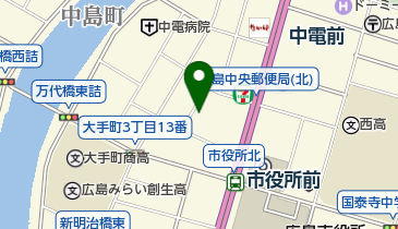 社団法人空気調和・衛生工学会中国・四国支部の地図画像