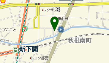 アームアルファ下関店の地図画像