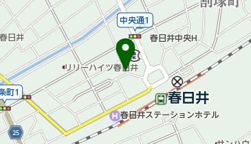 ハヤシフォトスタジオの地図画像