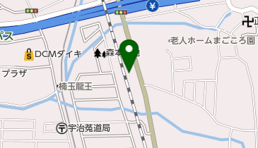 宇治三室戸鍼灸整骨院の地図画像